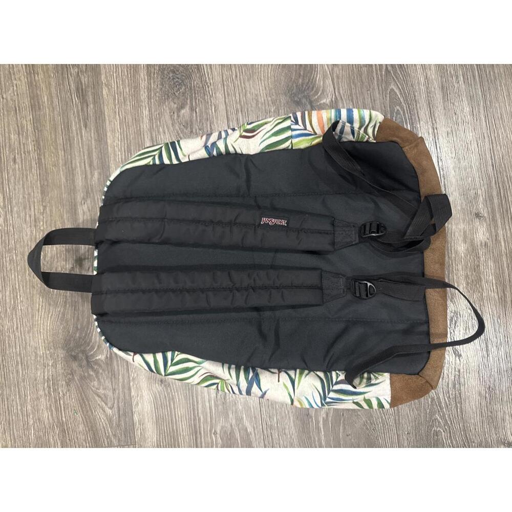JanSport Tropical Leaf Print Backpack - Picture 2 of 3